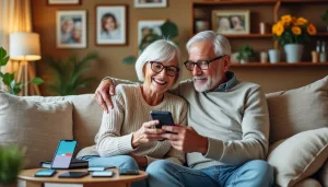 Smartphones pour seniors : comment choisir un modèle simple et adapté