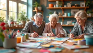 Ateliers créatifs pour les seniors : des idées de bricolage à réaliser chez soi
