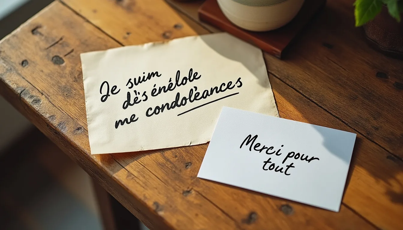 découvrez des conseils pratiques et sensibles pour répondre aux condoléances de manière appropriée. apprenez à exprimer votre gratitude tout en honorant la mémoire de la personne décédée.