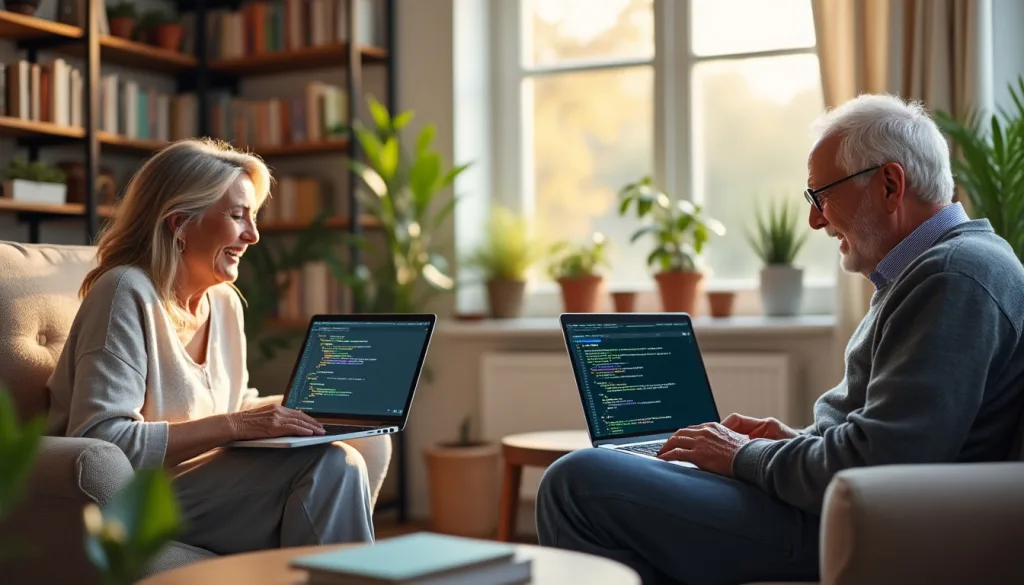 découvrez notre formation informatique spécialement conçue pour les seniors. progressez à votre rythme depuis le confort de votre domicile, avec des cours adaptés et un accompagnement personnalisé pour maîtriser les outils numériques.