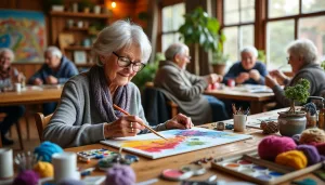 Loisirs créatifs à la maison : des idées faciles pour stimuler l’esprit des seniors