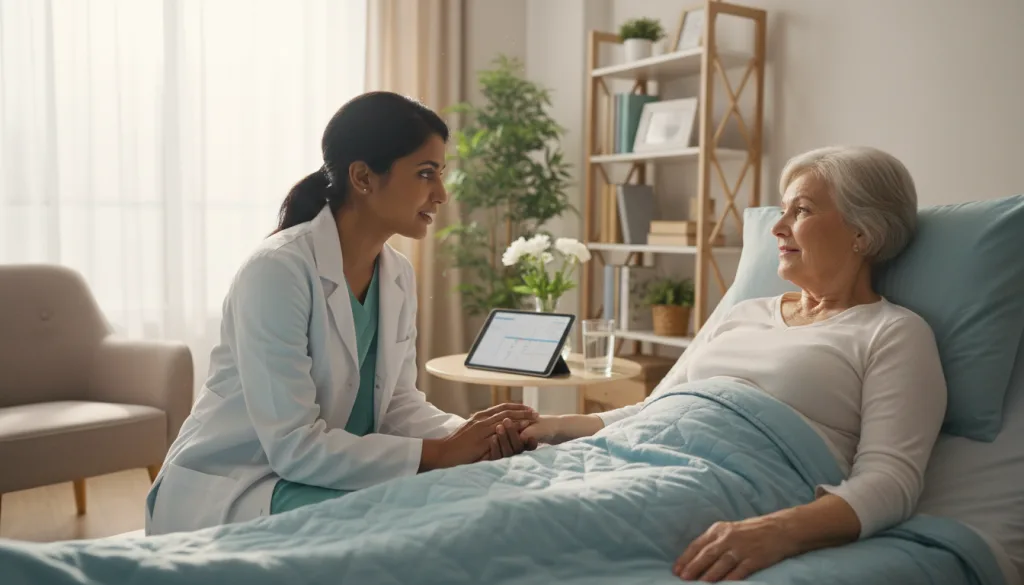 découvrez l'advanced illness management, un accompagnement humain et personnalisé pour les patients confrontés à des maladies graves, assurant soutien, confort et qualité de vie.