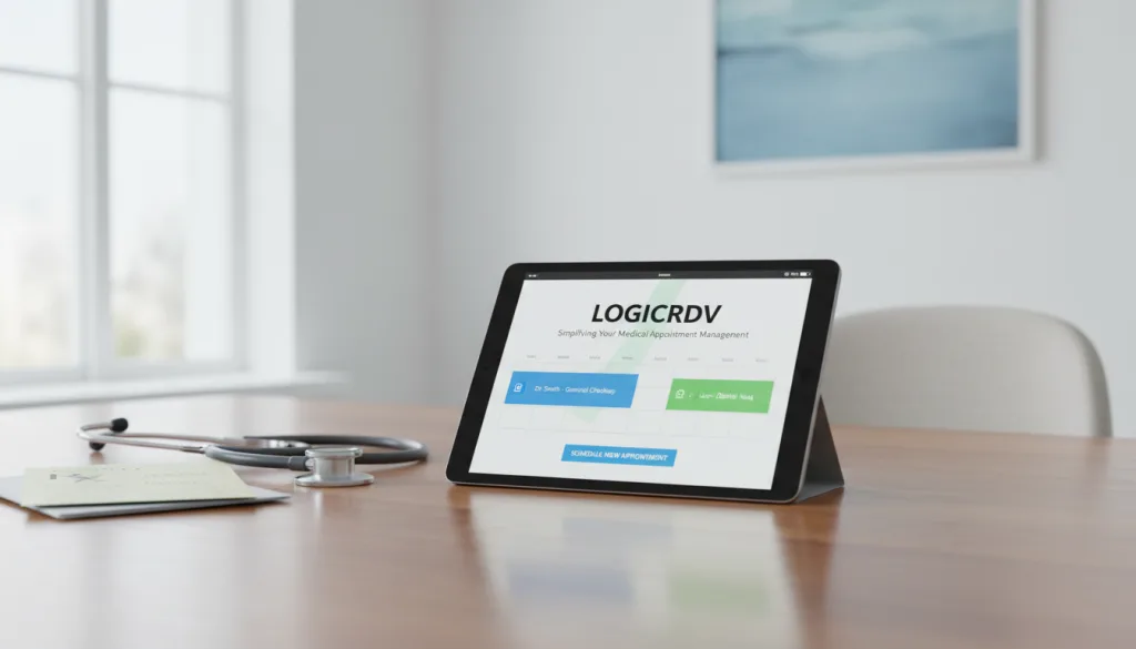 logicrdv : simplifiez la gestion de vos rendez-vous médicaux grâce à une plateforme intuitive, efficace et adaptée aux besoins des professionnels de santé.