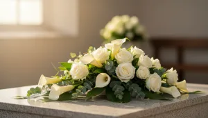 Couronne, gerbe ou coussin : comment choisir des compositions florales funéraires selon votre lien avec le défunt ?